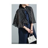長く愛されるトレンド柄ドット柄日除けケープ レディース ファッション | Sawa a la mode | 詳細画像9