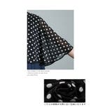 長く愛されるトレンド柄ドット柄日除けケープ レディース ファッション | Sawa a la mode | 詳細画像13