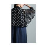 長く愛されるトレンド柄ドット柄日除けケープ レディース ファッション | Sawa a la mode | 詳細画像15