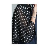 長く愛されるトレンド柄ドット柄日除けケープ レディース ファッション | Sawa a la mode | 詳細画像18
