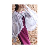 気品さ溢れるダマスク風デザイン日除けになるフリルケープ レディース ファッション | Sawa a la mode | 詳細画像8