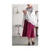 気品さ溢れるダマスク風デザイン日除けになるフリルケープ レディース ファッション | Sawa a la mode | 詳細画像9