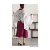気品さ溢れるダマスク風デザイン日除けになるフリルケープ レディース ファッション | Sawa a la mode | 詳細画像14