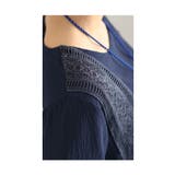 ヴィンテージ感じるシボ感花柄かぎ編みレーストップス レディース ファッション | Sawa a la mode | 詳細画像18 