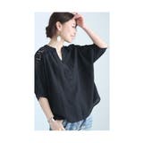 レース×煌き放つ高見えシックなブラウストップス レディース ファッション | Sawa a la mode | 詳細画像9 