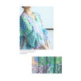 パッチワーク風柄合わせのティアードチュニック レディース ファッション | Sawa a la mode | 詳細画像12