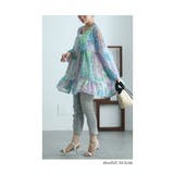 パッチワーク風柄合わせのティアードチュニック レディース ファッション | Sawa a la mode | 詳細画像13