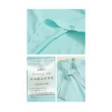 爽やかブルーが目を惹く英字ロゴボウタイブラウス レディース ファッション | Sawa a la mode | 詳細画像24 