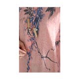 季節感じるパステルカラーを纏うリーフ柄シャツチュニック レディース ファッション | Sawa a la mode | 詳細画像15