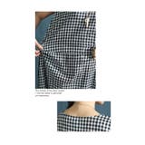 大人な正統派カジュアルに仕上がるギンガム柄ワンピース レディース ファッション | Sawa a la mode | 詳細画像12