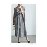 大人な正統派カジュアルに仕上がるギンガム柄ワンピース レディース ファッション | Sawa a la mode | 詳細画像13