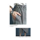 綺麗めコンサバティブな巻きスカート風ギンガムパンツ レディース ファッション | Sawa a la mode | 詳細画像14 