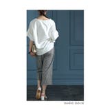 綺麗めコンサバティブな巻きスカート風ギンガムパンツ レディース ファッション | Sawa a la mode | 詳細画像18 