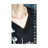 個性すぎない大人な存在感を纏う花柄ステッチトップス レディース ファッション | Sawa a la mode | 詳細画像5