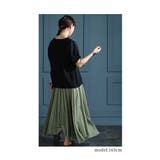 個性すぎない大人な存在感を纏う花柄ステッチトップス レディース ファッション | Sawa a la mode | 詳細画像8