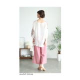 裾に咲く花刺繍の涼しげゆったりロングワイドパンツ レディース ファッション | Sawa a la mode | 詳細画像16