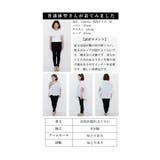 滲み描く花々と蝶のナチュラルなリネンシャツブラウス レディース ファッション | Sawa a la mode | 詳細画像26
