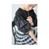 ふんわり袖にレースが靡く異素材ドッキングトップス レディース ファッション | Sawa a la mode | 詳細画像14 