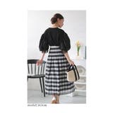 ふんわり袖にレースが靡く異素材ドッキングトップス レディース ファッション | Sawa a la mode | 詳細画像15 