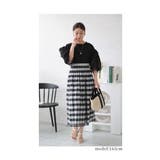 ふんわり袖にレースが靡く異素材ドッキングトップス レディース ファッション | Sawa a la mode | 詳細画像18 