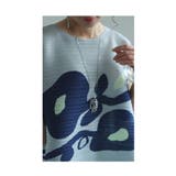 ポピーの花咲く表情豊かなプリーツトップス レディース ファッション | Sawa a la mode | 詳細画像15
