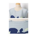ポピーの花咲く表情豊かなプリーツトップス レディース ファッション | Sawa a la mode | 詳細画像23