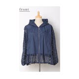 雨でオシャレを諦めない微撥水素材レースブルゾン レディース ファッション | Sawa a la mode | 詳細画像25
