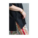 コーデを選ばない万能さ配色ライントップス レディース ファッション | Sawa a la mode | 詳細画像5