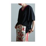 コーデを選ばない万能さ配色ライントップス レディース ファッション | Sawa a la mode | 詳細画像7