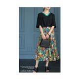 コーデを選ばない万能さ配色ライントップス レディース ファッション | Sawa a la mode | 詳細画像11