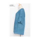 浮き咲く花刺繍レースのコットンシャツブラウス レディース ファッション | Sawa a la mode | 詳細画像21 