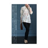 品格纏うカジュアル感スカーフ柄ポロトップス レディース ファッション | Sawa a la mode | 詳細画像6