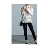 品格纏うカジュアル感スカーフ柄ポロトップス レディース ファッション | Sawa a la mode | 詳細画像9