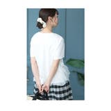 可憐に咲く薔薇とフリルのエレガントカットソー レディース ファッション | Sawa a la mode | 詳細画像7