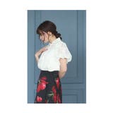 エレガント刺繍レースのふんわり袖シャツブラウス レディース ファッション | Sawa a la mode | 詳細画像8 