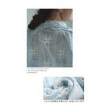 エレガント刺繍レースのふんわり袖シャツブラウス レディース ファッション | Sawa a la mode | 詳細画像12 