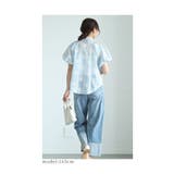 エレガント刺繍レースのふんわり袖シャツブラウス レディース ファッション | Sawa a la mode | 詳細画像16 