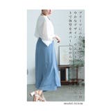 ちらりプリーツが覗くゆったりシフォンワイドパンツ レディース ファッション | Sawa a la mode | 詳細画像6