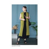 ちらりプリーツが覗くゆったりシフォンワイドパンツ レディース ファッション | Sawa a la mode | 詳細画像11