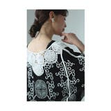 アジアンなサークル刺繍レースのドルマンシャツブラウス レディース ファッション | Sawa a la mode | 詳細画像14 
