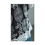 アジアンなサークル刺繍レースのドルマンシャツブラウス レディース ファッション | Sawa a la mode | 詳細画像15 