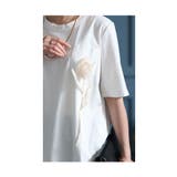 魅せる可憐モチーフ立体チューリップカットソー レディース ファッション | Sawa a la mode | 詳細画像18