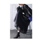 星屑が降り注ぐ星柄レースフレアスカート レディース ファッション | Sawa a la mode | 詳細画像11