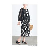 花模様が浮かび上がる上品シアージャケット レディース ファッション | Sawa a la mode | 詳細画像17