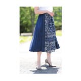 エレガントなレースが重なるバックプリーツスカート レディース ファッション | Sawa a la mode | 詳細画像3