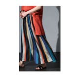 大人のカラフルパレットな魅力マルチストライプ柄スカート レディース ファッション | Sawa a la mode | 詳細画像7