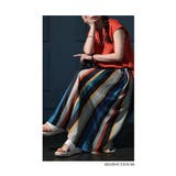 大人のカラフルパレットな魅力マルチストライプ柄スカート レディース ファッション | Sawa a la mode | 詳細画像8