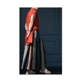 大人のカラフルパレットな魅力マルチストライプ柄スカート レディース ファッション | Sawa a la mode | 詳細画像10
