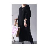 トロンとうっとりな着心地ドルマンワンピース レディース ファッション | Sawa a la mode | 詳細画像13