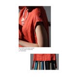 リネンで夏を快適に過ごすノースリーブトップス レディース ファッション | Sawa a la mode | 詳細画像12